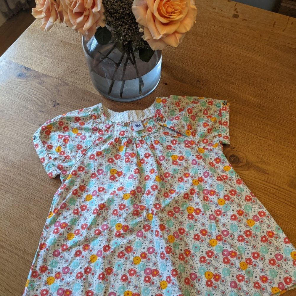 Petit Bateau floral top